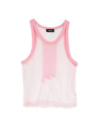 Dsquared2 Tank Top In Pink