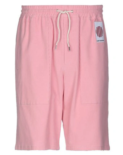 Umit Benan Shorts & Bermuda Shorts In Pink