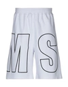 Msgm Shorts & Bermuda Shorts In White