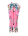Just Cavalli Long Dress In Pink