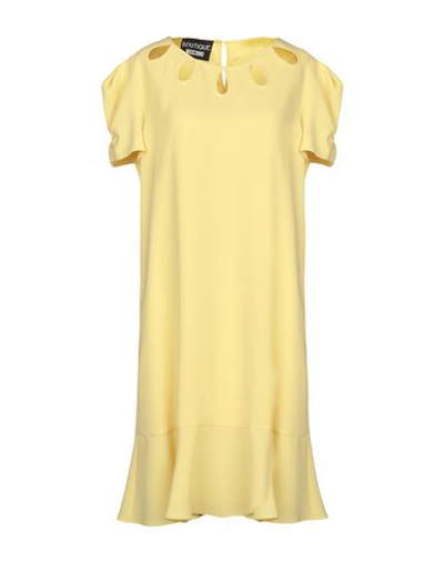 Boutique Moschino Midi Dresses In Yellow