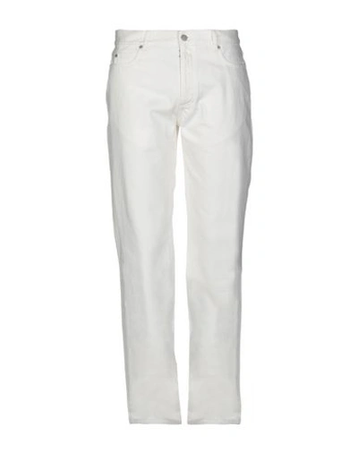 Maison Margiela Jeans In White