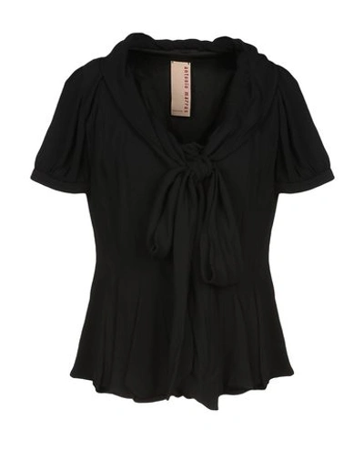 Antonio Marras Shirts & Blouses With Bow In Black