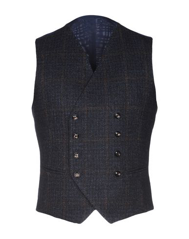 Tagliatore Suit Vest In Dark Blue | ModeSens