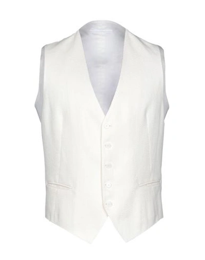Tagliatore Suit Vest In Ivory