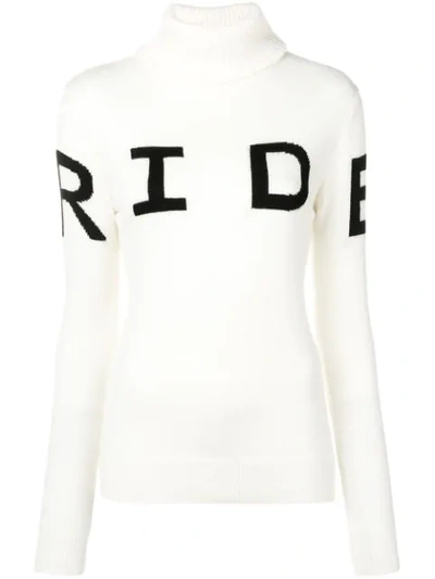 Perfect Moment Ride Jumper In White