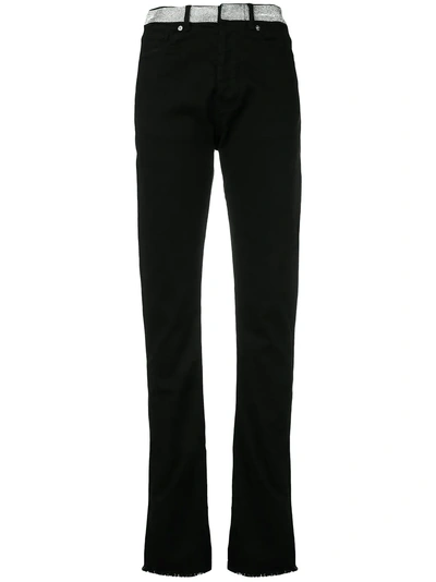 Alexandre Vauthier Slim Fit Jeans - Black