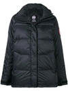Canada Goose Oversized Padded Coat In Black