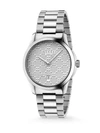 Gucci Men's G-timeless Stainless Steel Bracelet Watch In Silver