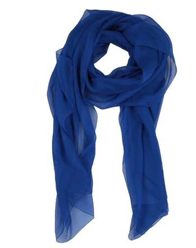 Alberta Ferretti Scarves In Blue