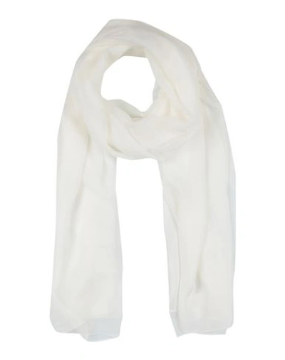 Alberta Ferretti Scarves In White