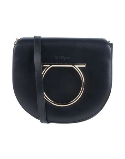 Ferragamo Cross-body Bags In Black