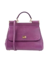 Dolce & Gabbana Handbags In Purple