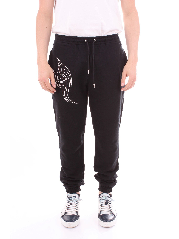 Dior Embroidered Track Pants In Black | ModeSens
