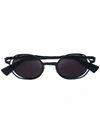 Kuboraum H11 Round Sunglasses In Grey