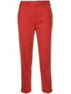 Cefinn Slim-fit Trousers - Red