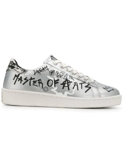 Moa Master Of Arts Graffiti Grand Master Sneakers - Silver