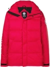 Canada Goose Oversized Padded Jacket In Red