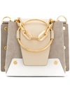 Yuzefi Chunky Chain Shoulder Bag - White In Neutrals