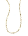 Ippolita Glamazon 18k Gold Classic Link Long Chain Necklace, 33"l