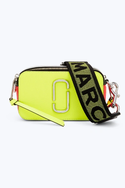 Marc Jacobs Snapshot Fluoro Leather Camera Bag In Multicolor