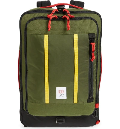 Topo Designs Travel Backpack - Green In Olive