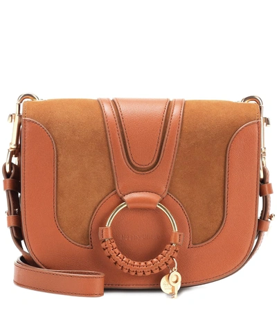 See By Chloé Hana Medium Leather Shoulder Bag In Brown