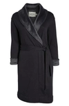 Ugg Duffield Ii Robe In Black Bear Heather