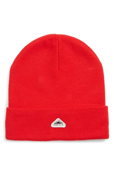 Penfield Classic Beanie Hat - Red