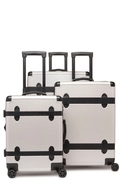 Calpak Trnk Collection 3-piece Spinner Luggage Set In Grey