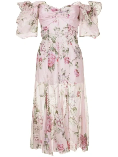 Alice Mccall Send Me A Post Card Dress In Pink