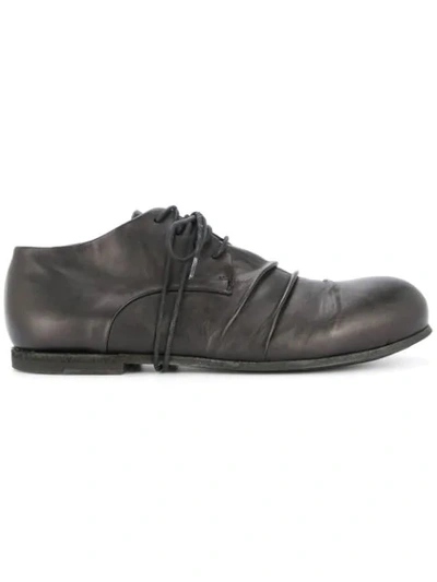Rundholz Round Toe Shoes In Black