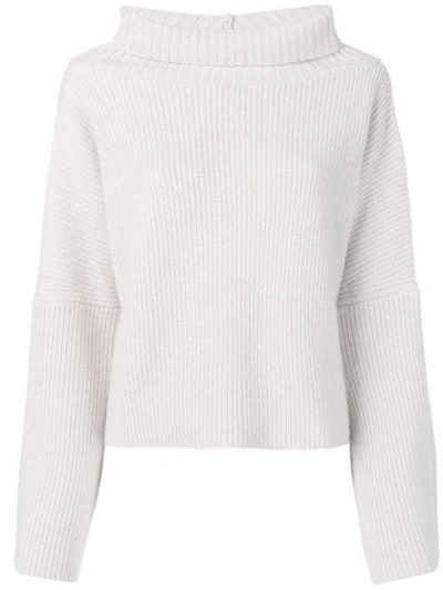 Gentry Portofino Cashmere Knitted Sweater - Neutrals