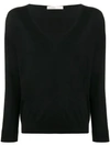 Gentry Portofino Knitted Sweatshirt - Black