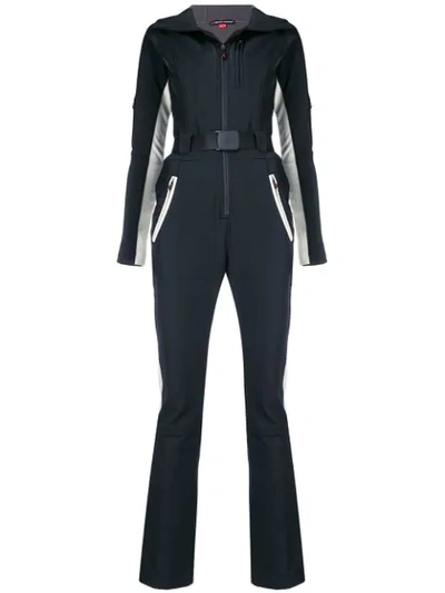 Perfect Moment Gt Ski Belted Jumpsuit In Black