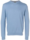 Corneliani Crew Neck Sweater - Blue