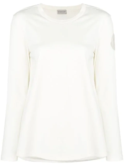 Moncler Ruched Back Top - 白色 In White