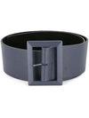 B-low The Belt Wide Shaped Belt - Blue