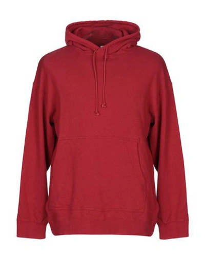 Ts(s) Hooded Sweatshirt In Red