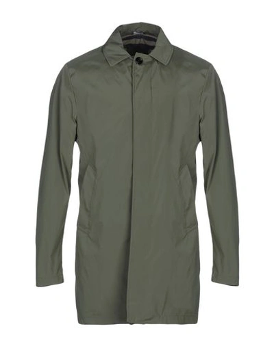 Allegri Full-length Jacket In Military Green