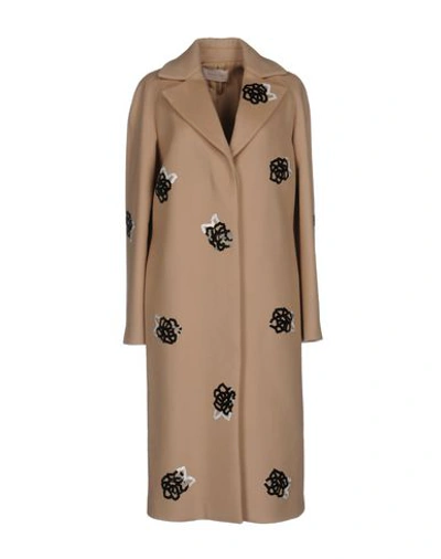 Christopher Kane Coat In Pale Pink