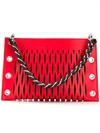 Sonia Rykiel Le Baltard Double Pouch In Red