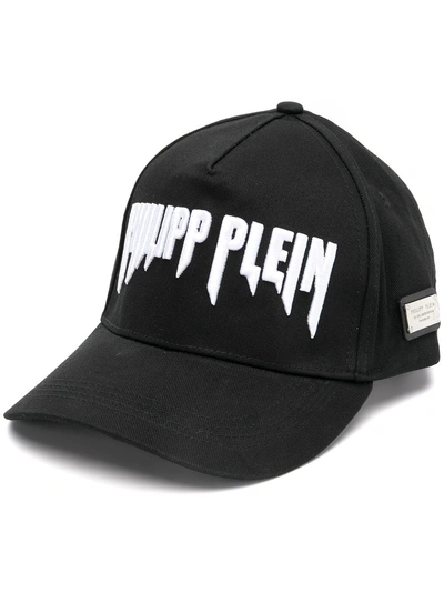 Philipp Plein Embroidered Logo Cap - Black