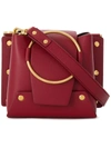 Yuzefi Chunky Chain Shoulder Bag - Red