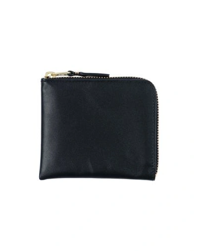 Comme Des Garçons Coin Purses In Black