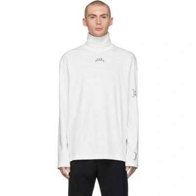 A-COLD-WALL* A-COLD-WALL* WHITE ZIP BACK TURTLENECK 