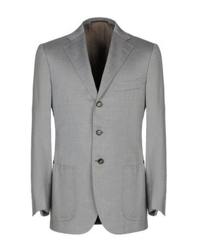 Cesare Attolini Blazers In Grey