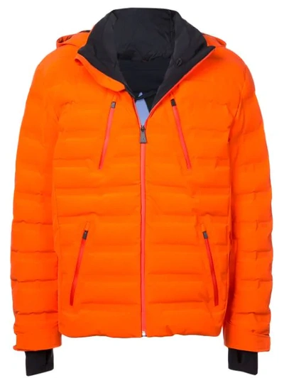 Aztech Mountain Nuke Padded Jacket In Orange Crush