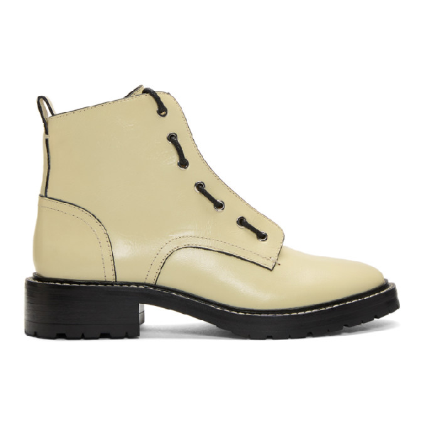 rag and bone cannon boots white