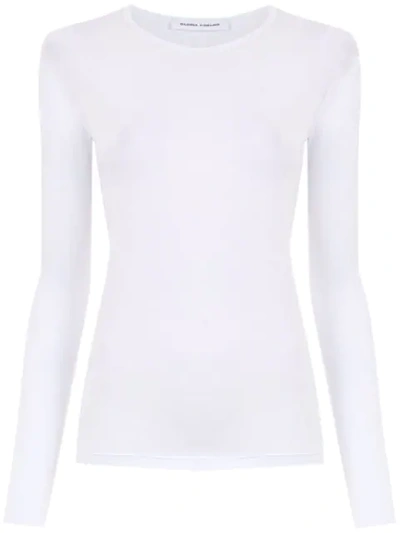 Gloria Coelho Slim Top - 白色 In White
